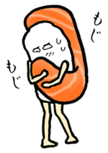 Sushijin Sticker Vol.2~squid and salmon~ sticker #1139635