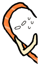 Sushijin Sticker Vol.2~squid and salmon~ sticker #1139637