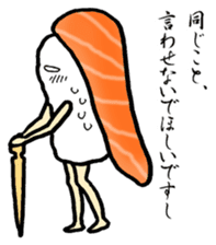 Sushijin Sticker Vol.2~squid and salmon~ sticker #1139638