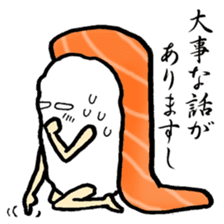 Sushijin Sticker Vol.2~squid and salmon~ sticker #1139639