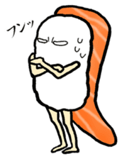 Sushijin Sticker Vol.2~squid and salmon~ sticker #1139640