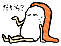 Sushijin Sticker Vol.2~squid and salmon~ sticker #1139657
