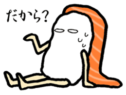 Sushijin Sticker Vol.2~squid and salmon~ sticker #1139657