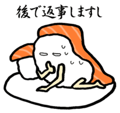 Sushijin Sticker Vol.2~squid and salmon~ sticker #1139660
