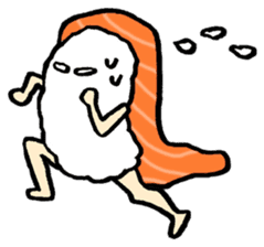 Sushijin Sticker Vol.2~squid and salmon~ sticker #1139663