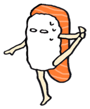 Sushijin Sticker Vol.2~squid and salmon~ sticker #1139664