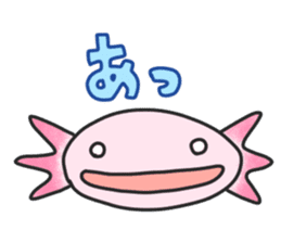 Axolotl sticker #1139667