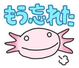 Axolotl sticker #1139678