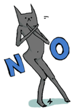 slender animals sticker #1140071