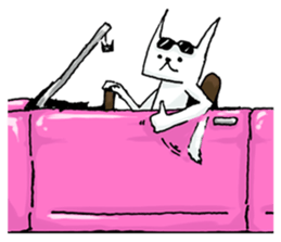 slender animals sticker #1140101