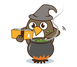 Popo and Friends Halloween Collection sticker #1140169