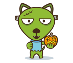 Popo and Friends Halloween Collection sticker #1140178