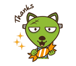 Popo and Friends Halloween Collection sticker #1140179