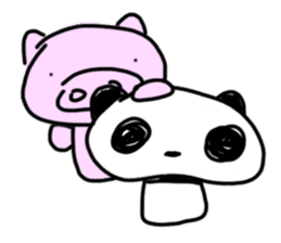 Mr. Pighead & Miss Lumlum sticker #1140331