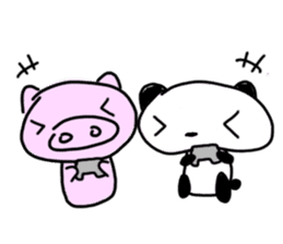 Mr. Pighead & Miss Lumlum sticker #1140334