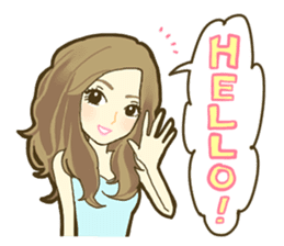 Palpitation stamp sticker #1140546