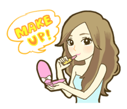 Palpitation stamp sticker #1140550