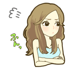 Palpitation stamp sticker #1140556