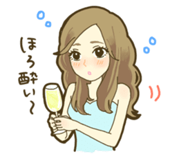 Palpitation stamp sticker #1140566