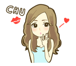 Palpitation stamp sticker #1140570