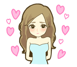 Palpitation stamp sticker #1140571