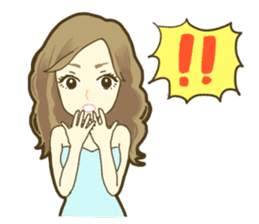 Palpitation stamp sticker #1140573