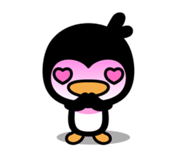 little (shy and timid) penguin sticker #1141074