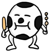 Funny ball sticker #1141148