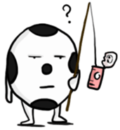 Funny ball sticker #1141151