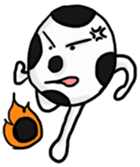 Funny ball sticker #1141156