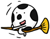 Funny ball sticker #1141162