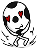 Funny ball sticker #1141163