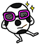 Funny ball sticker #1141166
