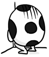 Funny ball sticker #1141167