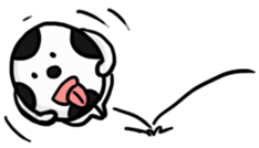 Funny ball sticker #1141171