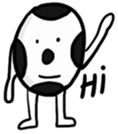 Funny ball sticker #1141175