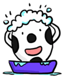 Funny ball sticker #1141177