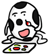 Funny ball sticker #1141183