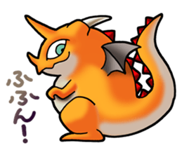 Dragon Series Salamander sticker #1141235