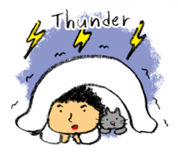 Pencil boy 3 (English) sticker #1141316