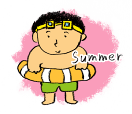 Pencil boy 3 (English) sticker #1141330