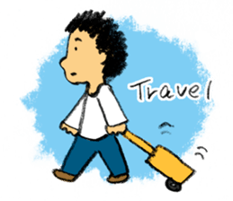 Pencil boy 3 (English) sticker #1141334