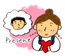 Pencil boy 3 (English) sticker #1141335