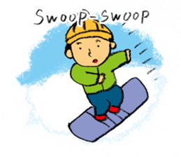 Pencil boy 3 (English) sticker #1141340