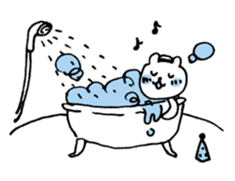 The bear of pointed hat sticker #1141442