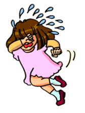 YUMI chan with tears sticker #1141499