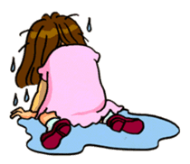 YUMI chan with tears sticker #1141505