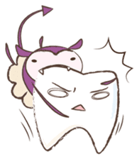 tooth,bug&penguin sticker #1141804