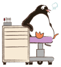 tooth,bug&penguin sticker #1141806