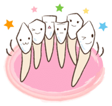 tooth,bug&penguin sticker #1141807